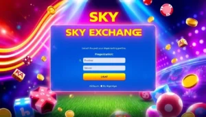 Create your Sky Exchange ID effortlessly for seamless access to over 1500 live games and sports betting options.